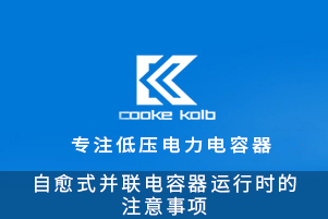 自愈式并聯電容器運行時的注意事項