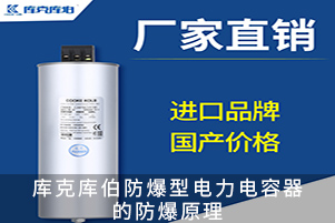 庫(kù)克庫(kù)伯防爆型電力電容器的防爆原理