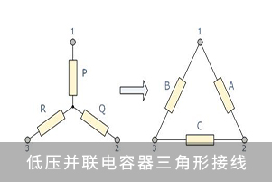 低壓并聯(lián)電容器三角形接線