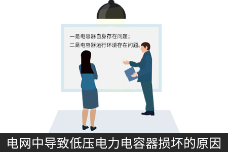 電網中導致低壓電力電容器損壞的原因