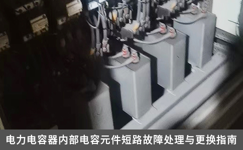 電力電容器內部電容元件短路故障處理與更換指南