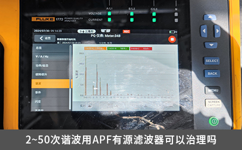 2~50次諧波用APF有源濾波器可以治理嗎